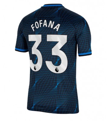 Chelsea Wesley Fofana #33 Udebanetrøje 2023-24 Kort ærmer